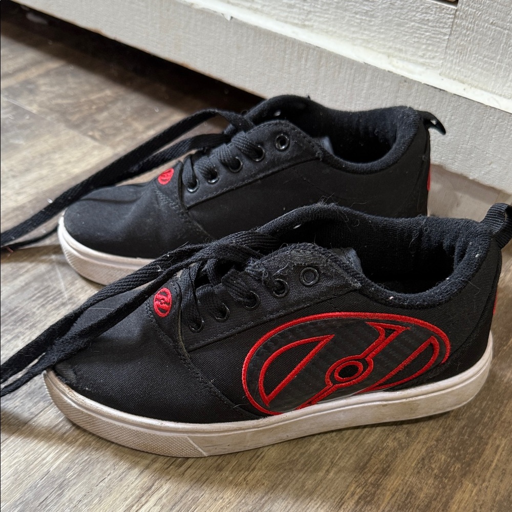 Kids Black and Red HEELYS Sneakers